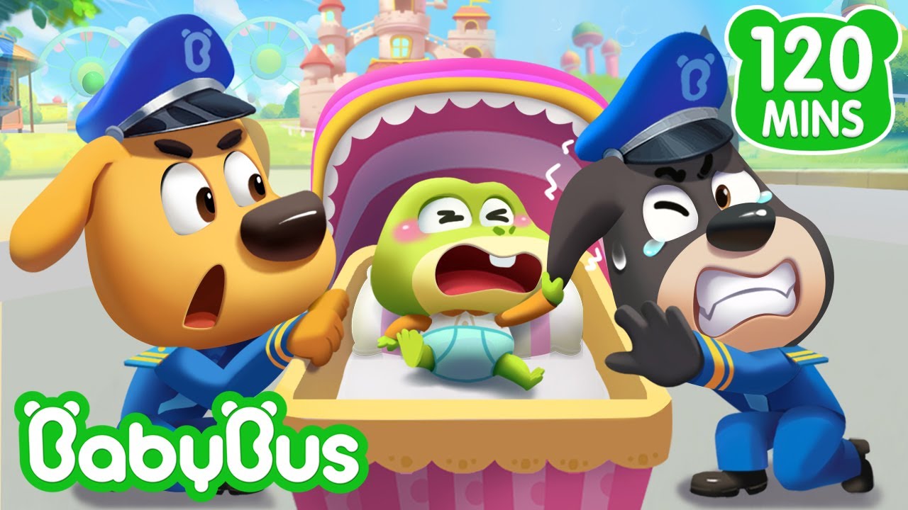 A Polícia Cuida do Bebê | Detetive Labrador Compilação | Desenhos Animados 🐼 por BabyBus
