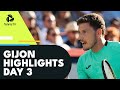 Carreno Busta Faces Monteiro; Thiem, Korda & Paul In Action | Gijon 2022 Day 3 Highlights