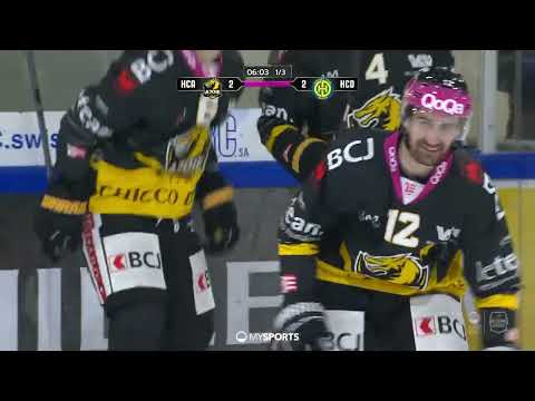 Ajoie vs. Davos 3:5 – Highlights National League