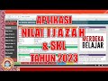 Aplikasi Nilai Ijazah Dan Cetak SKL SD Tahun 2023