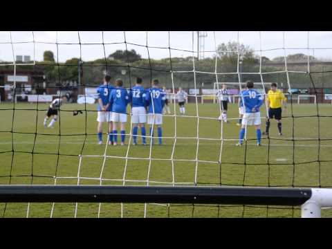 Kevin Hamilton Free Kick Leith Athletic EoS U21's win 23/5/2015