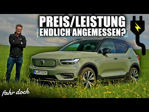 ZU TEUER? KAUM Reichweite? VOLVO XC40 Recharge Pure Electric | Review & Fahrbericht | Fahr doch