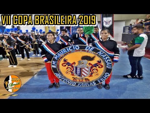 BMMN 2019 BANDA MARCIAL MAURICIO DE NASSAU 2019 VII COPA BRASILEIRA DE CAMPEÃS DE BANDAS E FANFARRAS