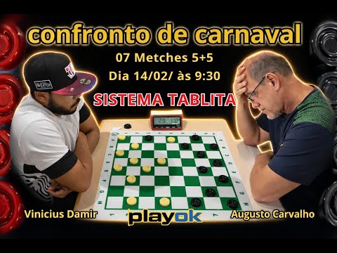 DUELO DE GIGANTES! ⚔️ Vinicius Damir x Augusto Carvalho (Tablita 5+3)