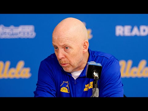 UCLA M. Basketball Postgame - Coach Cronin, vs. Purdue (Jan. 20, 2026)