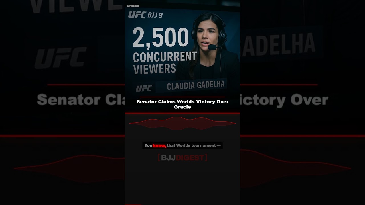 Senator Claims Worlds Victory Over Gracie #Shorts
