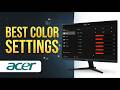Acer Monitor BEST Color Settings 2026