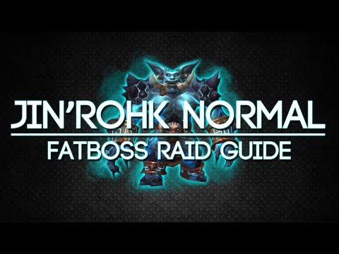 Jin'rokh The Breaker 10 Man Normal Throne of Thunder Guide - FATBOSS