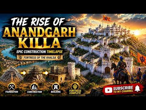 ⚔️ The Rise of Anandgarh Killa | Guru Gobind Singh Ji's Legendary Fortress Rebuilt