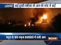 Gas tanker catches fire at Yamuna expressway