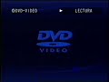 Reproductor DVD Panasonic OSD Interfaz LEYENDO DVD VIDEO Y LECTURA