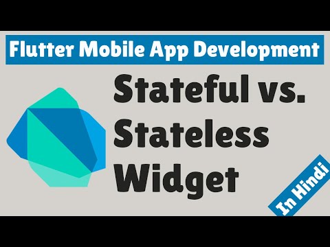 Flutter Mobile App Development Stateful vs Stateless Widget