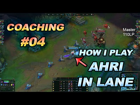 GOING IN-DEPTH ABOUT HOW I PLAY LANING PHASE ON AHRI (MASTER/OTP)