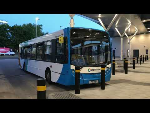 STAGECOACH NEW LIVERY 27705 AT GLOUCESTER TRANSPORT HUB 200520