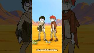 عندما تضيع في الصحراء مع صديقك المدلل #انيميشن #animation