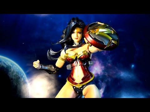 R288 Square Enix Variant Play Arts Kai DC Comics Wonder Woman Action Figure Review