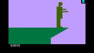 Apple ll Game:  Don't fall (1978 Innovative Computer Programs)