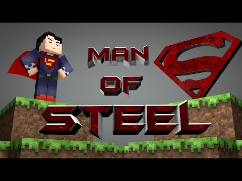 Minute Minecraft Parodies - Minecraft Parody - MAN OF STEEL! - (Minecraft Animation)
