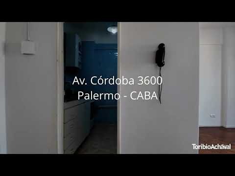CORDOBA AV. 3600 - 2 ambientes en Palermo