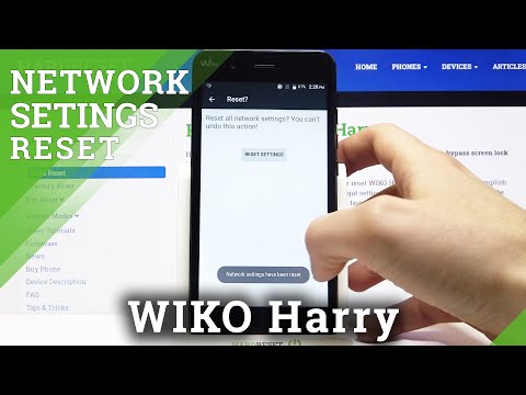Network Settings on WIKO Harry – Reset Network