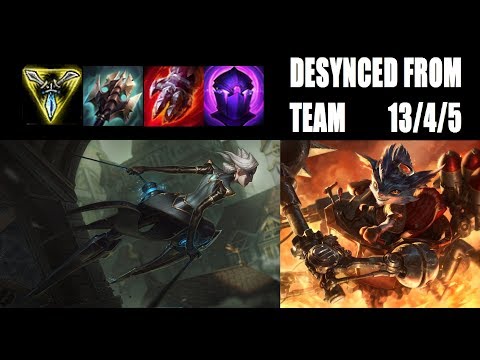 Patch 7.10 Wrong Places at the Wrong Times Camille vs. Rumble 13/4/5--Diamond V--Ranked Solo Q