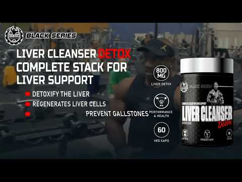 Dexter Jackson Black Series Liver Cleanser Detox Capsule