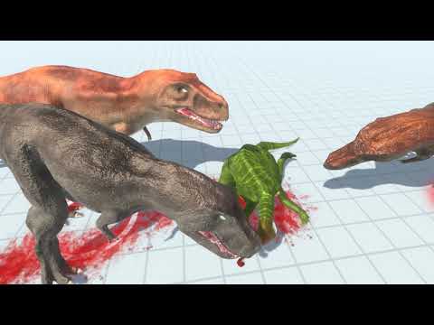 3 TYPES OF T-REX VS EVERY UNIT |Animal Revolt Battle Simulator