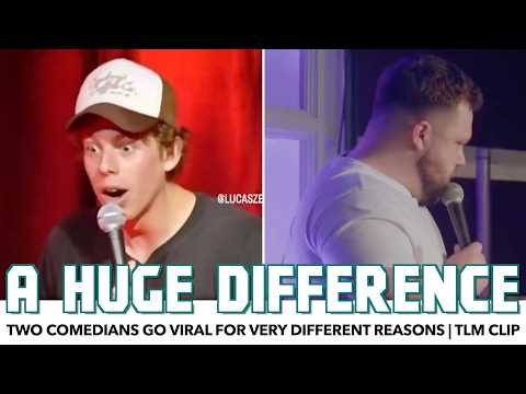 Two Comedians Go Viral For Very Different Reasons | TLM Clip