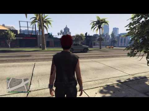 GTA 5 - Bikers - Melee on bike