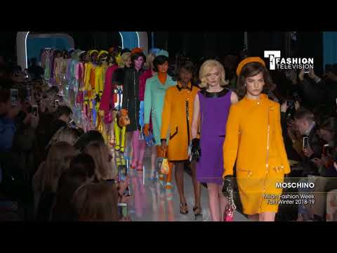MOSCHINO Milan Fashion Week Fall/Winter 2018-19