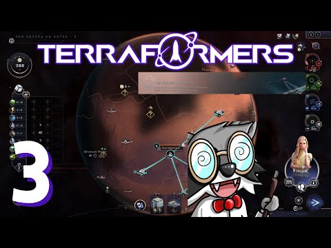 Pinstar Plays Terraformers [Per Aspera] #3: Hoping For A Space Port [Hope O'Malley]
