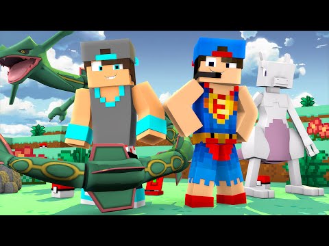 Minecraft - WE JOIN THE LEAGUE (Pokemon League #1)