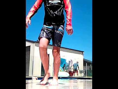 Pool time and fun time