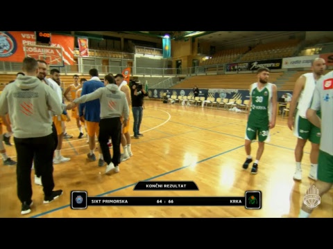 Liga NovaKBM 18/19 15.kolo SIXT PRIMORSKA - KRKA