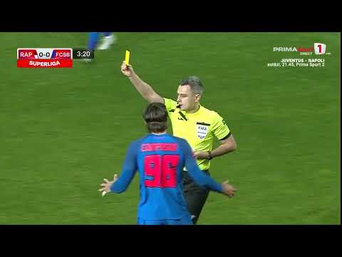 Fault TERIBIL asupra lui Coman. Feşnic a dat doar galben. Decizie corectă?