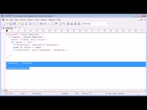 jQuery Tutorial 1 Introduction to jQuery