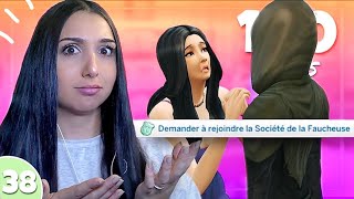 JE REJOINS LA SOCIÉTÉ DE LA FAUCHEUSE ? *100 baby challenge* EP38| sims 4