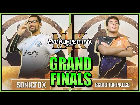 SonicFox Vs ScorpionProcs GRAND FINALS - Mexico Pro Komp 【Mortal Kombat 1】