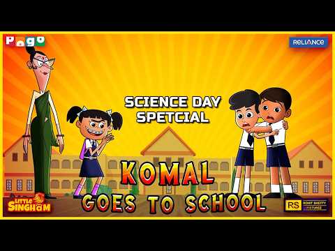 Komal Goes to School! | Science Project Chaos | Mirchinagar Fun!