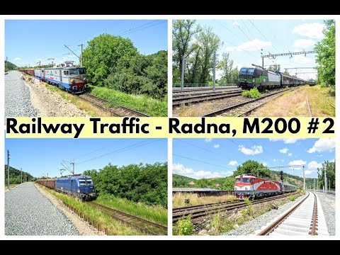 🟢 Trafic Feroviar | Railway Traffic - Radna, Cetatea Soimos - M200, #2