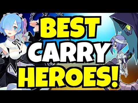 TOP 5 CARRY HEROES!!! [AFK ARENA]