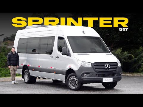 Mercedes Benz Sprinter 517 CDI (20+1) 2025 | THE BIGGEST VAN OF ALL IS WORTH ALMOST R$ 500 THOUSAND?