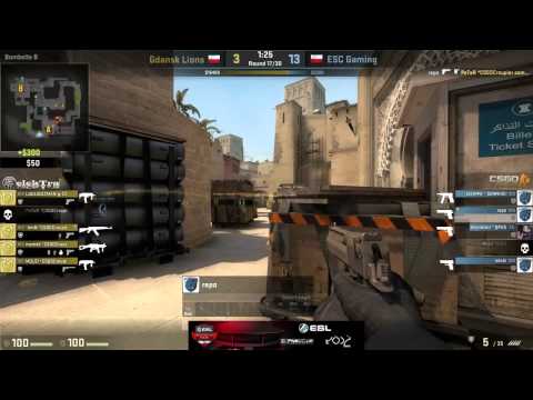 [CSGO] ESL Polish championship: G.Lions  vs ESC Gaming Game 2 - By elekTra & Grumble$