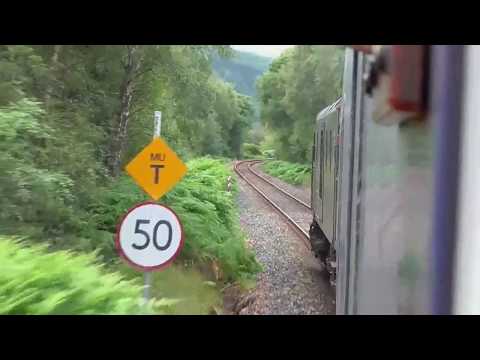 90042 1s25 and 73967 1Y11 Euston - Fort William, Caledonian Sleeper, 9th - 10th August 2017