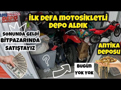 İLK DEFA MOTOSİKLETLİ DEPO ALDIK / BİTPAZARINDAYIZ