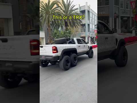 This or a TRX? #6x6 #Ram #shorts