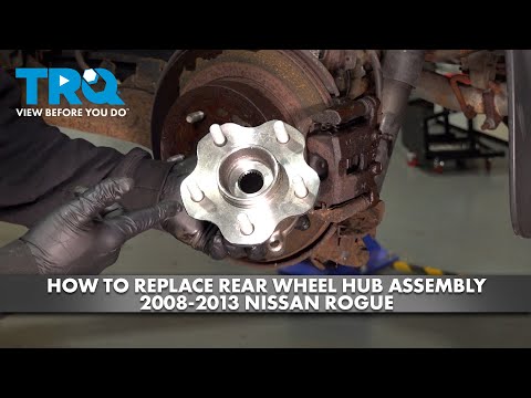 How to Replace Rear Wheel Bearing & Hub Assembly 2008-2013 Nissan Rogue