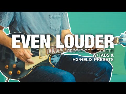 Even Louder Guitar Cover + Tabs & HX/Helix Presets