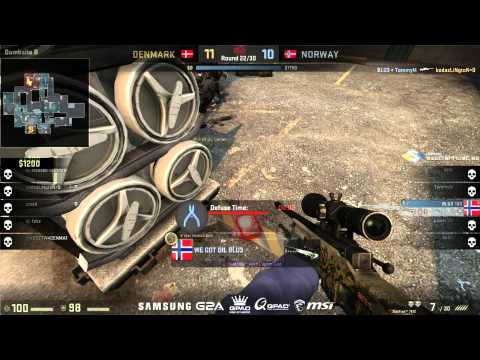 King Of Nordic S03E09 - Highlight - Norway-Denmark - Blue Aim