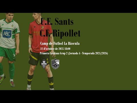 U.E. Saints - C.F. Ripollet (11/10/2025)